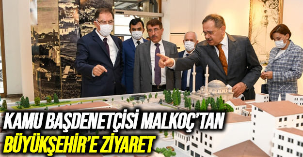 Kamu Başdenetçisi Malkoç’tan Büyükşehir’e Ziyaret