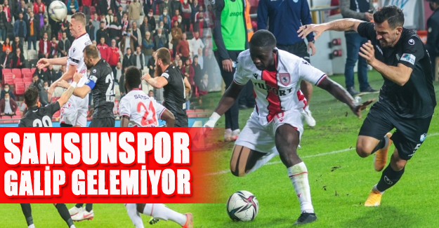 Samsunspor evinde berabere kaldı