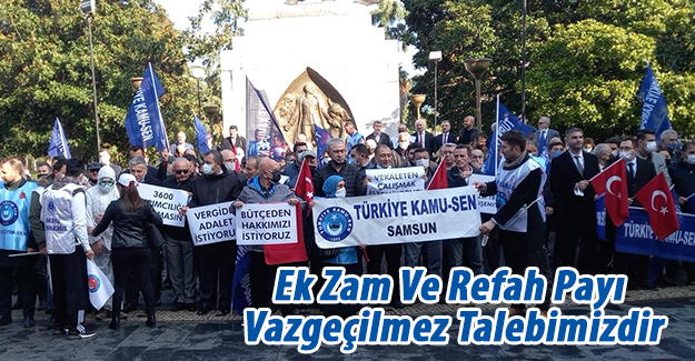 Ek Zam Ve Refah Payı Vazgeçilmez Talebimizdir