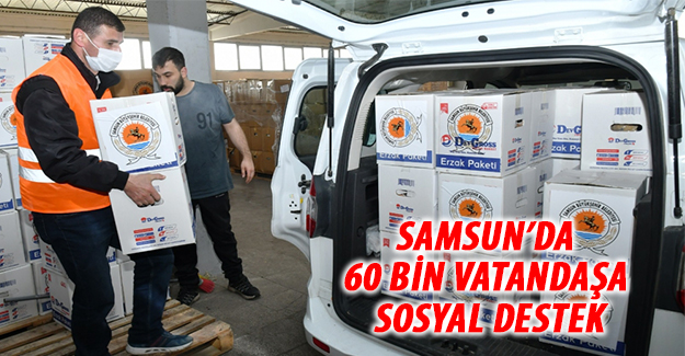 Samsun’da 60 Bin Vatandaşa Sosyal Destek