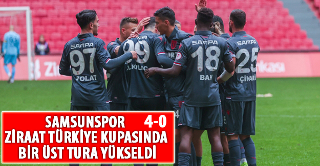 Samsunspor bir üst turda