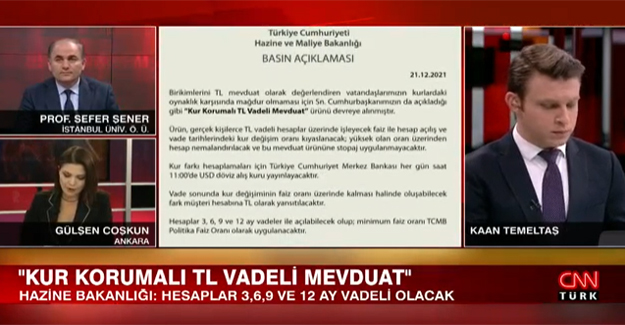 TL vadeli mevduat açıklandı