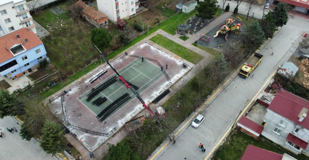 Kapalı Tenis Kortu İçin Çalışmalar Başladı