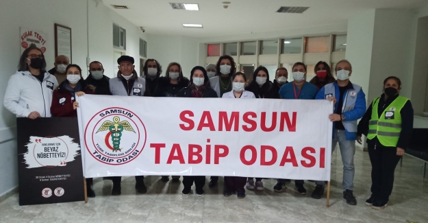 Samsun'da sağlıkçılar eyleme gidiyor