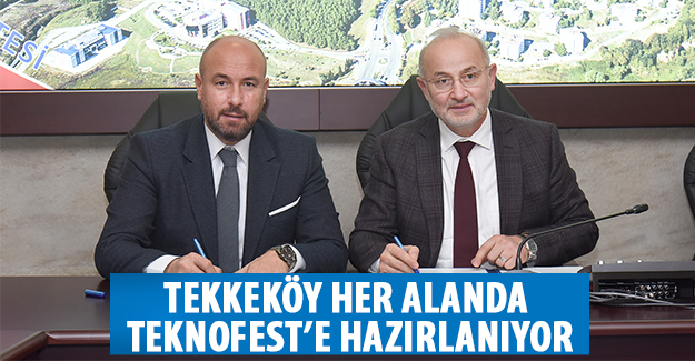 Tekkeköy Her Alanda Teknofest’e Hazırlanıyor