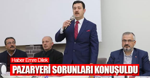 Pazar Esnafı Birlik beraberlik mesajı verdi