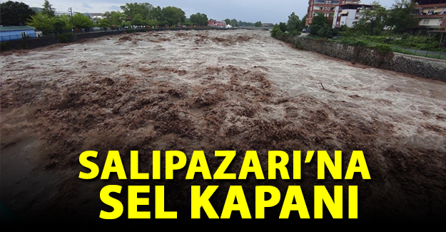 Salıpazarı'na Sel Kapanı