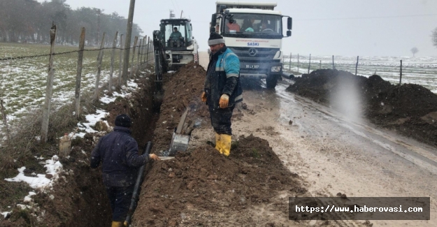 4 Mahallenin içme suyu sorunu çözüldü