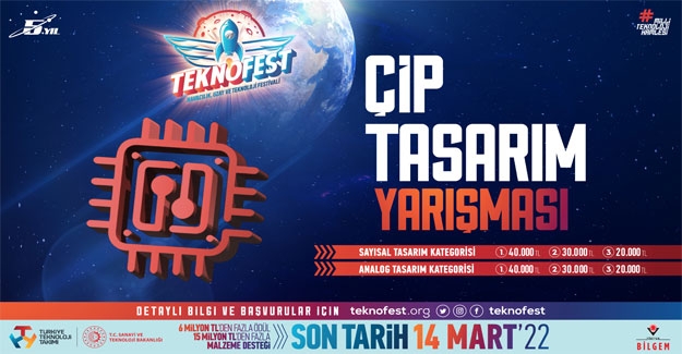 TEKNOFEST'de Çip Tasarım Yarışması