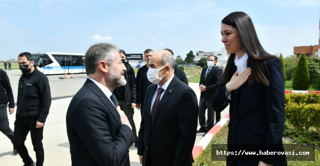 Bakan Nebati Samsun'a geldi