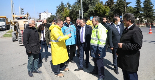 Samsun'da Projeler yakın takipte