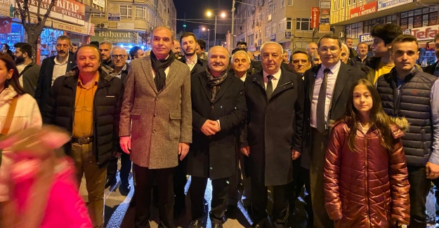 Samsun İYİ Parti Sele Sepet gününde Bafra'da