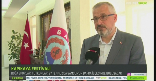 Başkan Kılıç Kapıkayfest Davetini TRT’de Yineledi