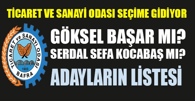 Ticaret ve Sanayi odası seçime gidiyor