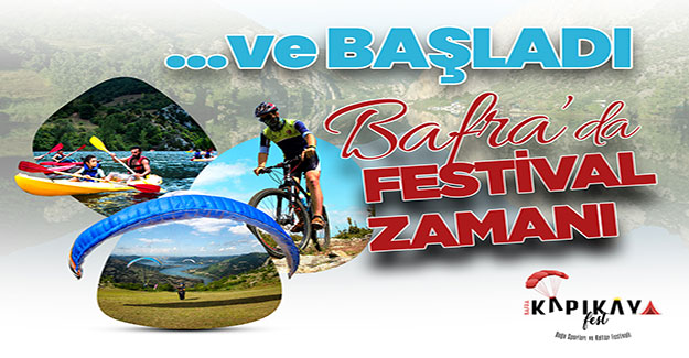 Bafra’da Festival Zamanı