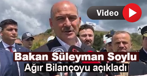 Bakan Soylu Bayram'ın bilançosunu açıkladı