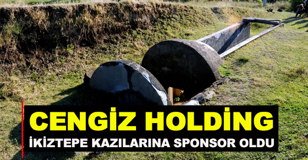 Cengiz Holding İkiztepe kazılarına sponsor oldu