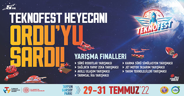 TEKNOFEST Rüzgârı Ordu’dan Devam Ediyor