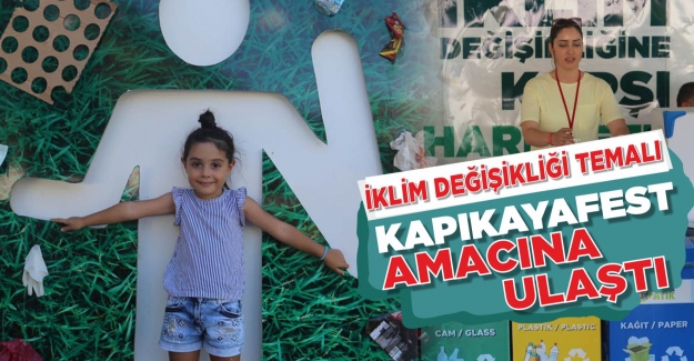 İklim Değşikliği Temalı Kapıkayafest Amacına Ulaştı