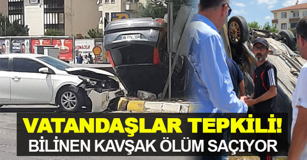 O kavşak ölüm saçmaya devam ediyor