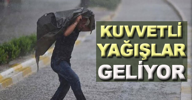 Dikkat Yağışlar geliyor