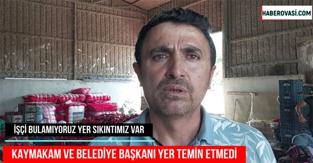 Kaymakam ve Belediye başkanı konaklama için yer göstermedi