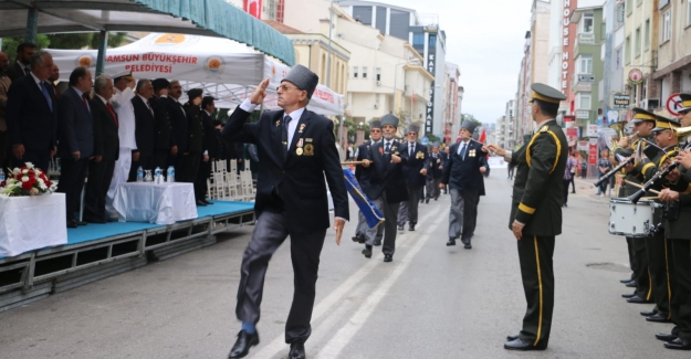 Samsun'da Gaziler günü kutlandı
