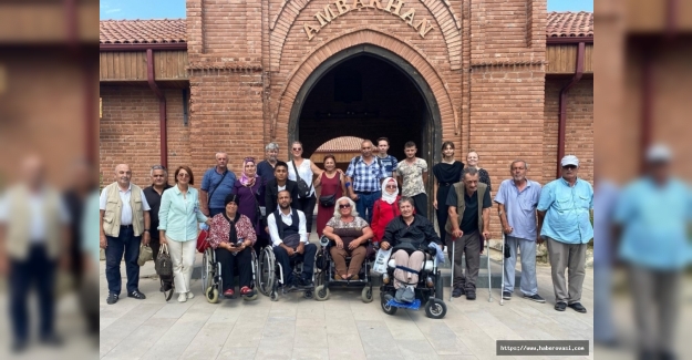 Samsun'da engelli vatandaşlar için gezi yapıldı
