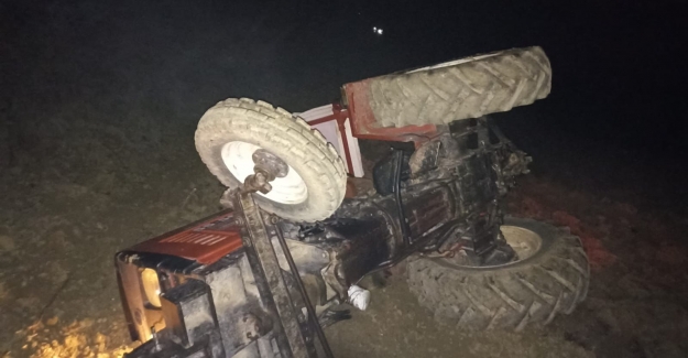 Bafra'da Traktör kazasında 1 kişi öldü