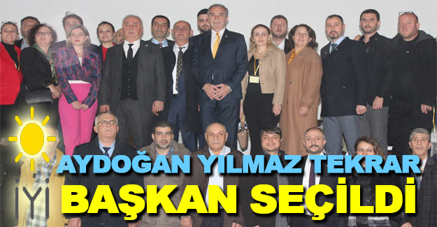 Başkan Aydoğan Yılmaz güven tazeledi