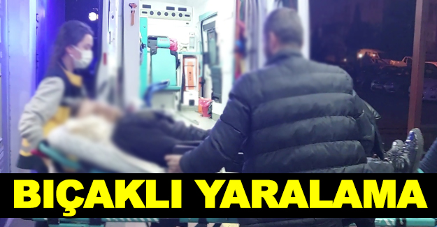 Bafra'da bıçaklı saldırı 1 yaralı