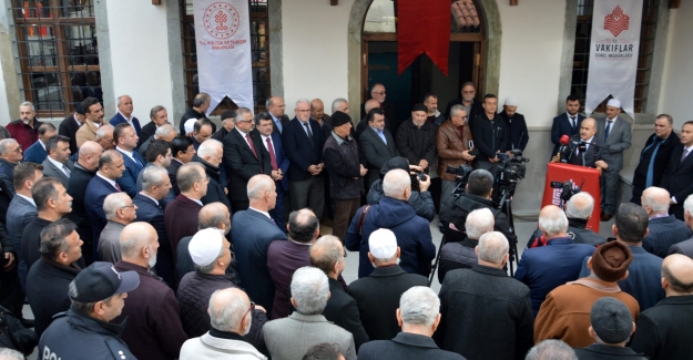 Bafra Çarşı Cami ibadete açıldı