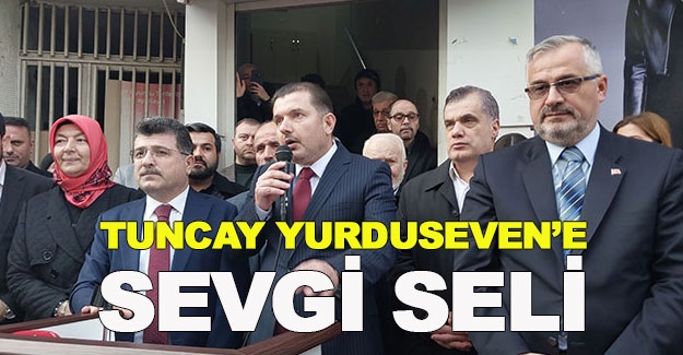 Tuncay Yurduseven'e sevgi seli