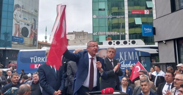 CHP'li Altay Bafra'da miting havasında konuştu