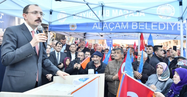 Ticaret Bakanı Muş Samsun'da ziyaretlerde bulundu