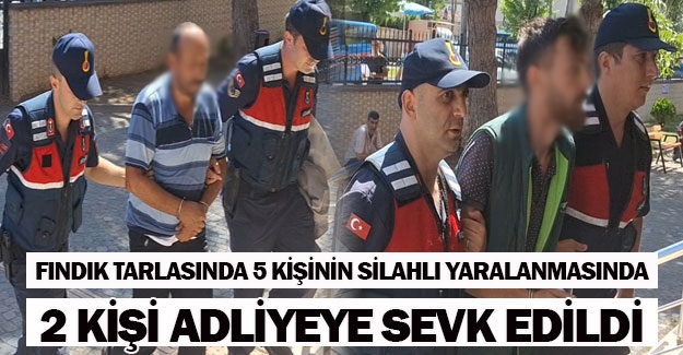 Samsun'da fındık bahçesinde silahlı saldırıda 2 kişi yakalandı