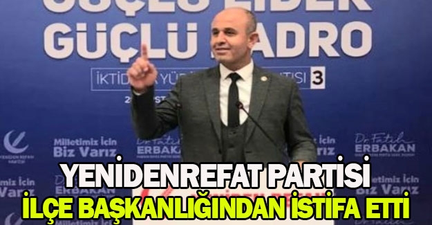 Bilal Arslan, görevinden istifa etti