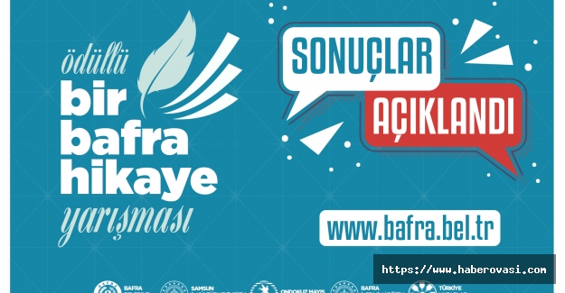 Bafra'da hikaye yarışması sonuçlandı