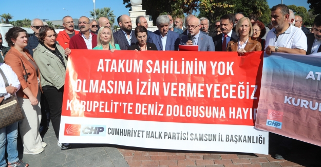 CHP'li Başkan Özdağ Atakum'da açıklama yaptı