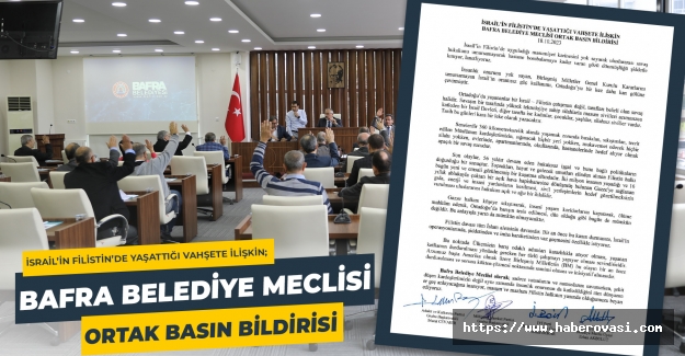 İsrail zulmüne ortak bildirim yayınlandı