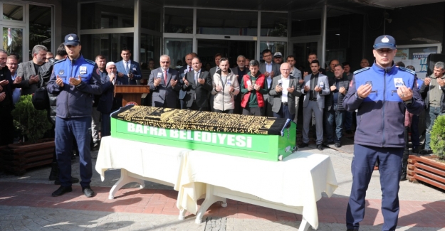 Samsun'da ölen zabıta memuruna tören yapıldı