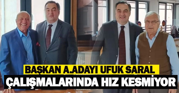 Ak Parti Belediye Başkan Aday Adayı Ufuk Saral odaları ziyaret etti