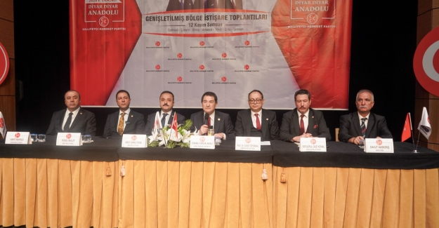 MHP Samsun'da genişletilmiş toplantısını yaptı