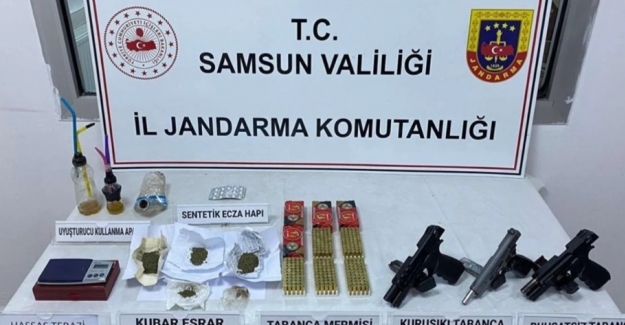 Samsun'da zehir tacirlerine operasyon