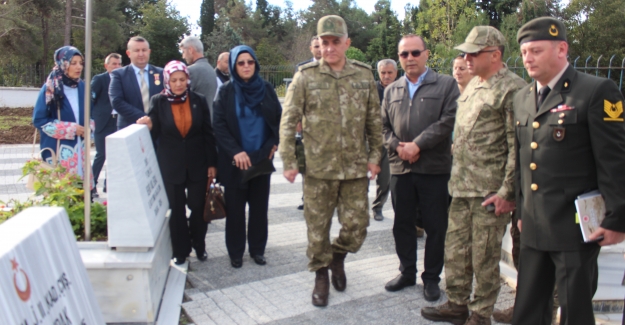 Tümgeneral Davut Ala Bafra'ya geldi