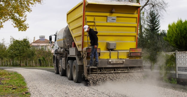 Çarşamba'da 143 mahallenin yol sorunu kalmadı