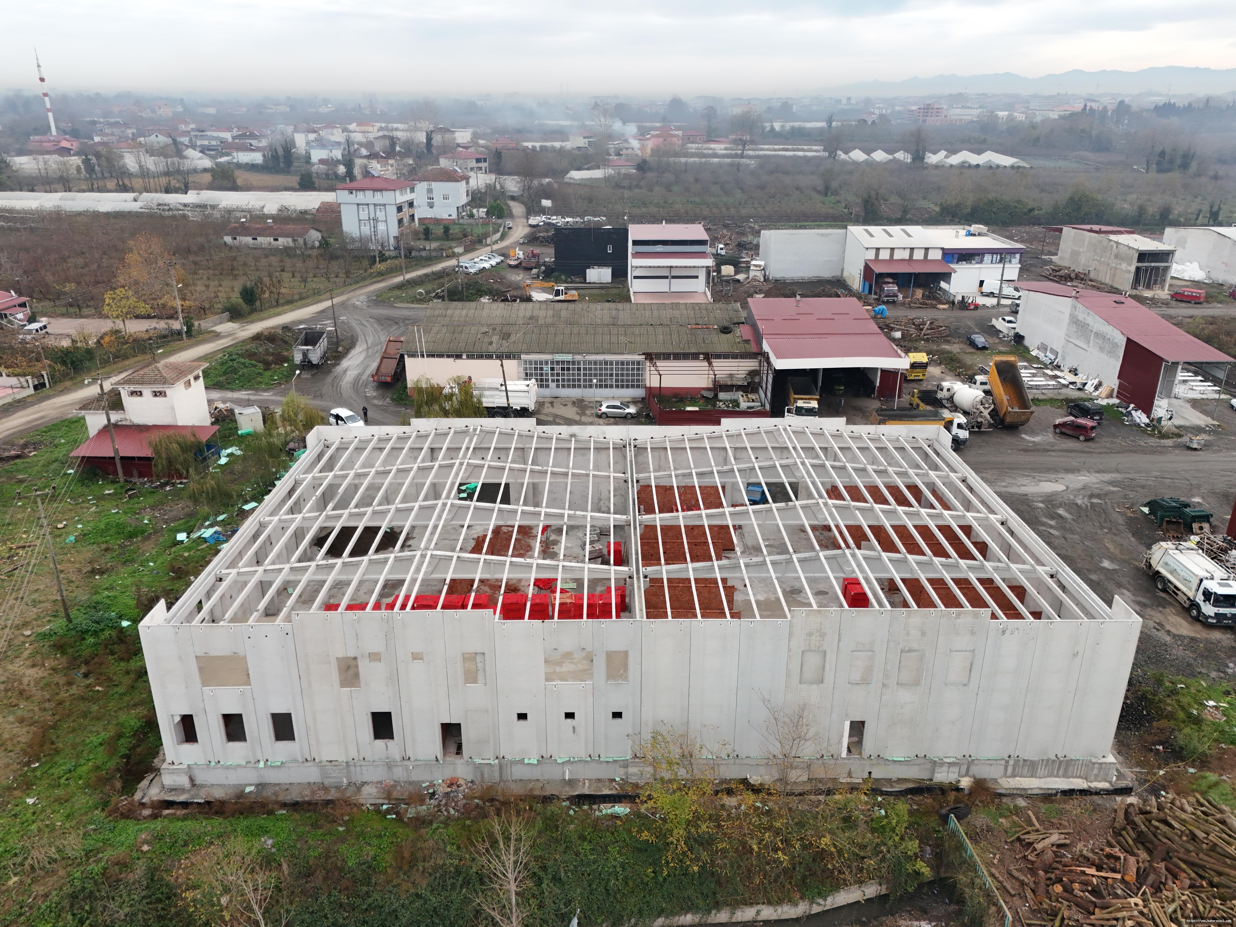 Çarşamba’da atık getirme merkezinde sona yaklaşıldı