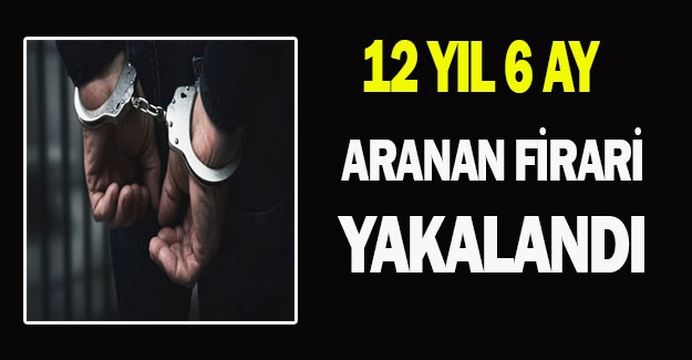 Samsun'da kesinleşmiş 12 yıl hapis cezası bulunan firari yakalandı