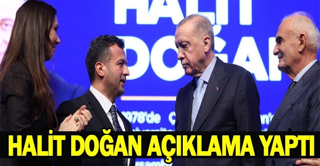 Başkan Adayı Halit Doğan açıklama yaptı