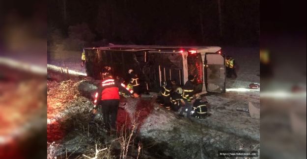 Kastamonu'da kaza 6 ölü 33 yaralı